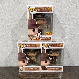 Indiana Jones Funko Pop Vinyl Figures Set